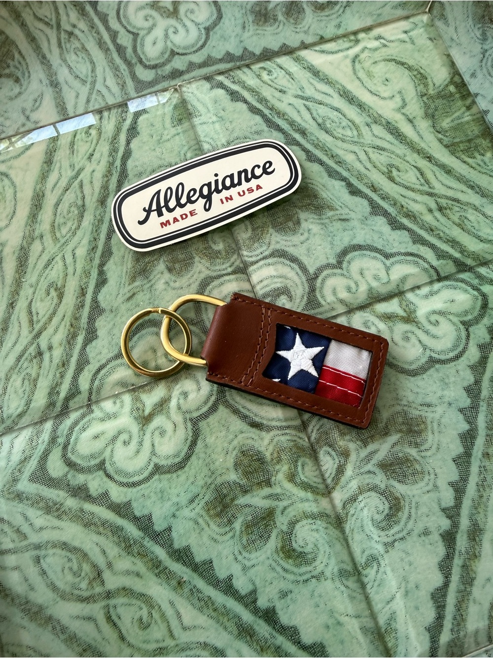 Allegiance Liberty Key Ring